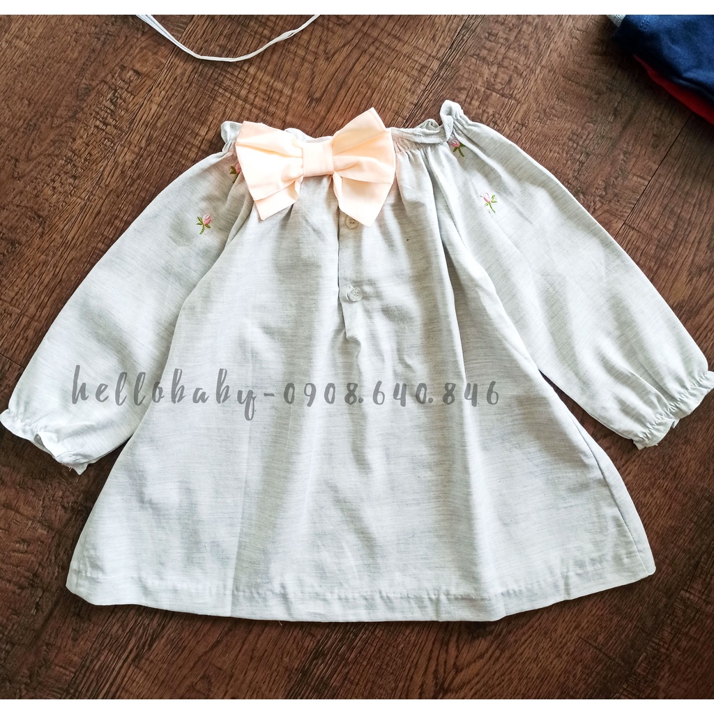 Bộ áo váy kèm quần chip bé gái Girl Collection