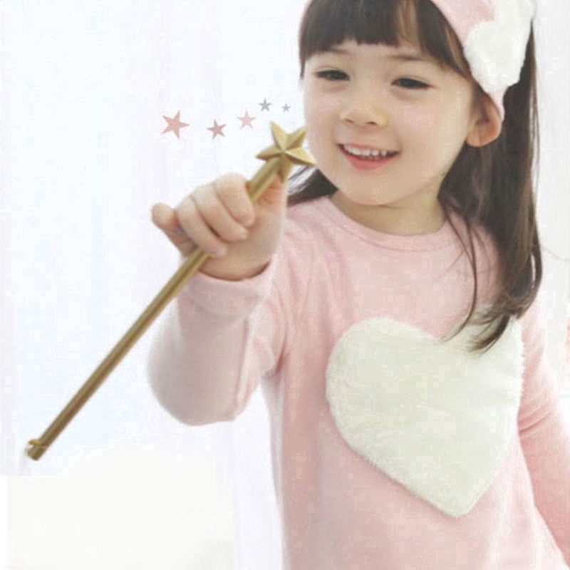 Set đồ bộ dài tay và băng đô dễ thương cho bé gái