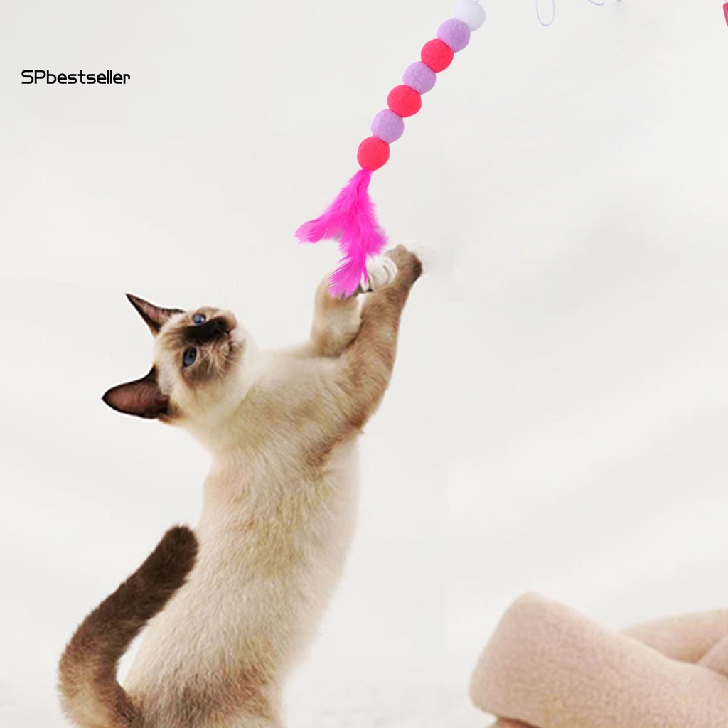 Gậy đồ chơi tập tương tác cho mèo cưng
