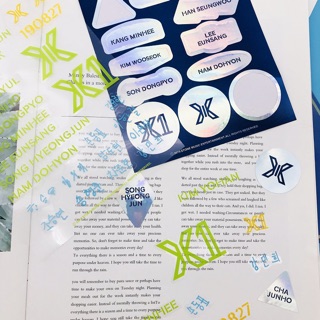[XẢ KHO GIÁ SHOCK] Set 2 sticker X1