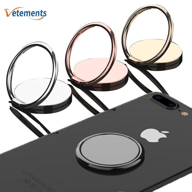 Sang Trọng Giá Đỡ Điện Thoại / Máy Tính Bảng Bằng Kim Loại Nam Châm Xoay 360 Độ Tiện Dụng