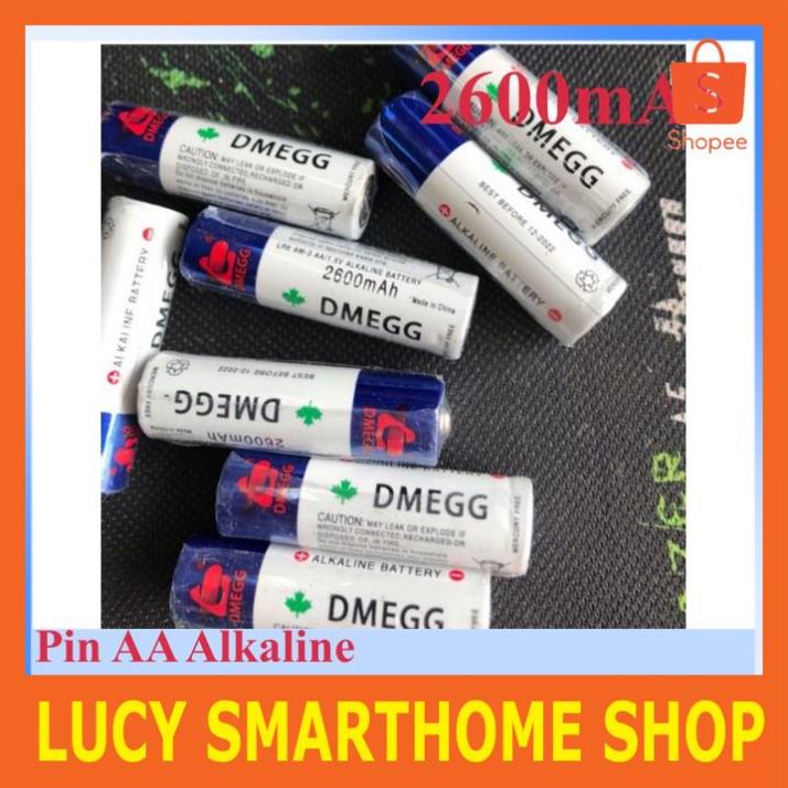 Pin Alkaline dành cho khóa thông minh DMEGC 2.600mah(Pin AA), 1200mAh (Pin AAA)