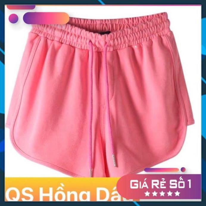 ⚡️ Quần short, quần đùi nữ vải thun da cá cạp cao dây rút, freesize 40-57kg rất đẹp và thoải mái | BigBuy360 - bigbuy360.vn