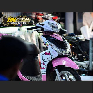 Tem Trùm Vision Hồng Trắng Hello Kitty