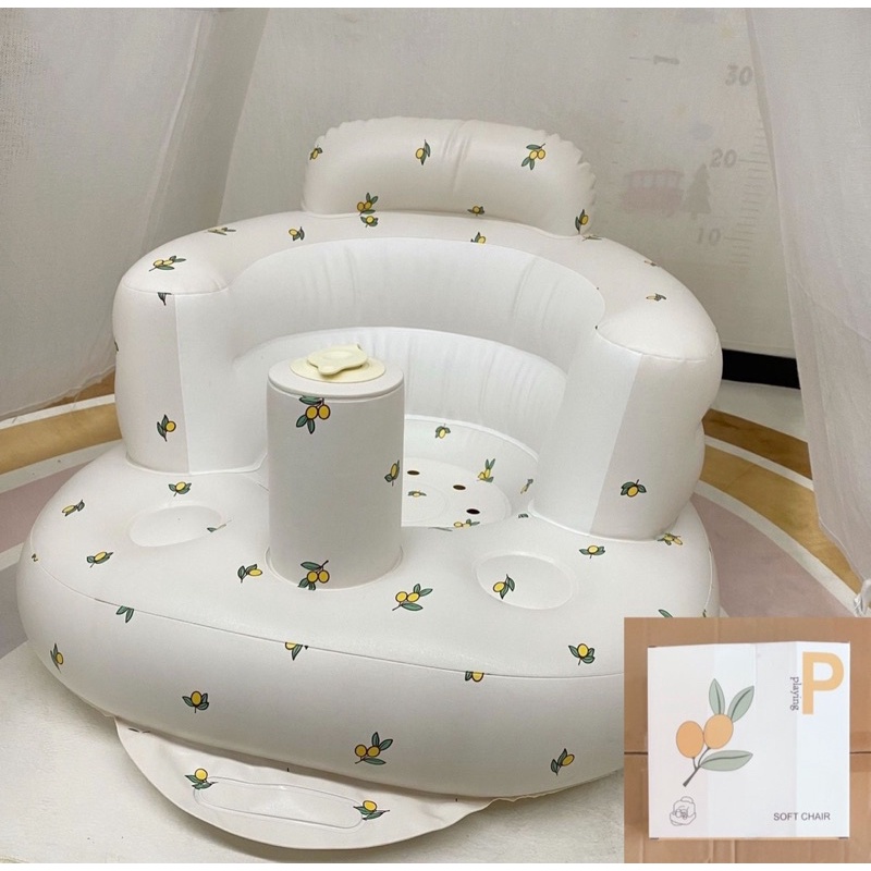 Ghế hơi tập ngồi cho bé cao cấp phong cách Hàn Quốc phù hợp cho bé từ 4 tháng tuổi trở lên