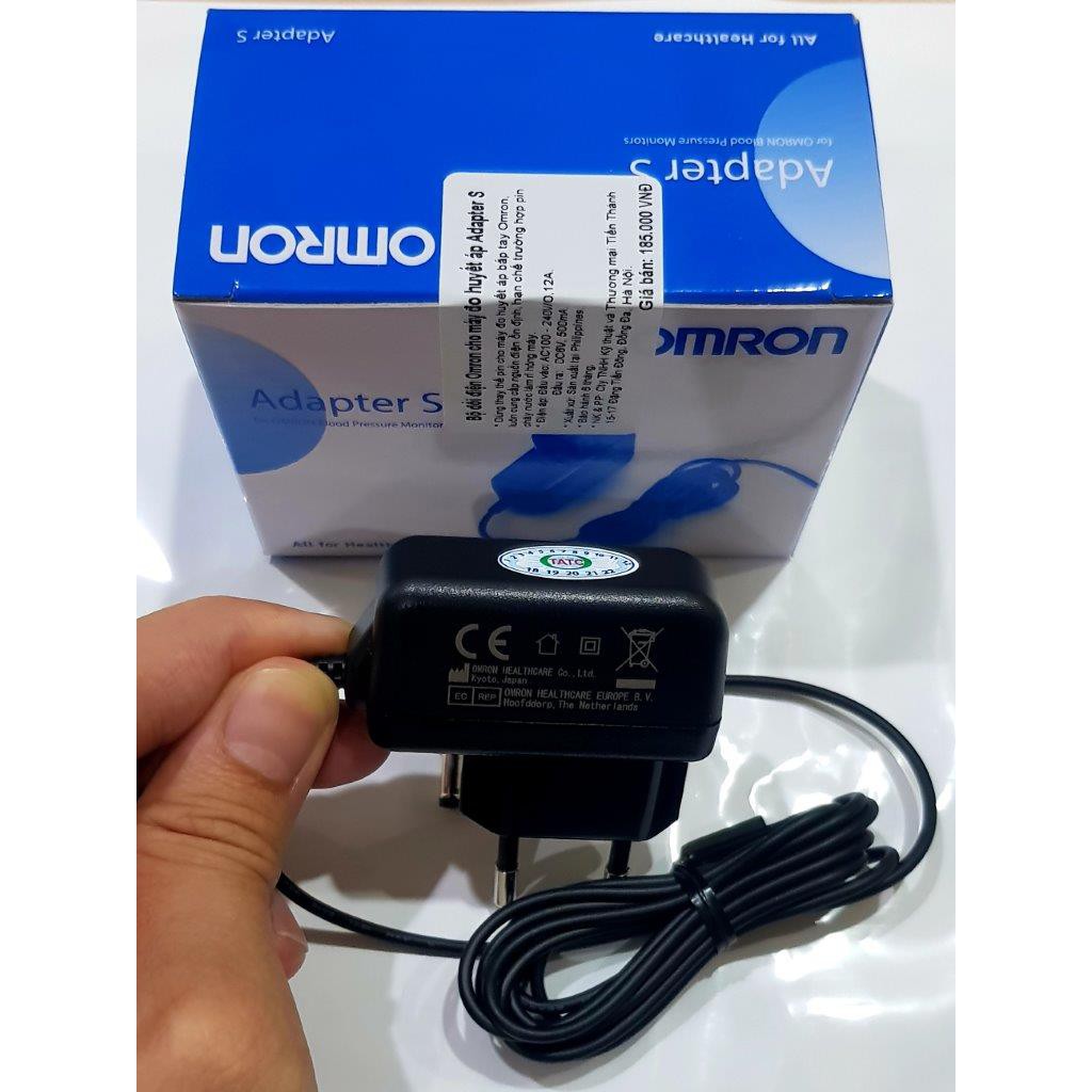 [Delago] Bộ đổi điện Adapter S chính hãng cho máy đo huyết áp OMRON – Nhật Bản