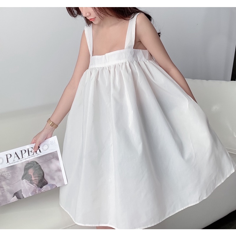 Áo form giấu quần babydoll-BABY DOLL