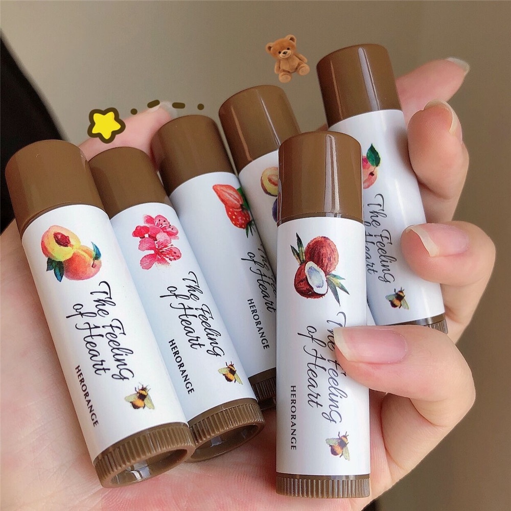[Hàng mới về] Son môi dưỡng ẩm thay đổi màu sắc theo nhiệt độ với 6 màu tùy chọn