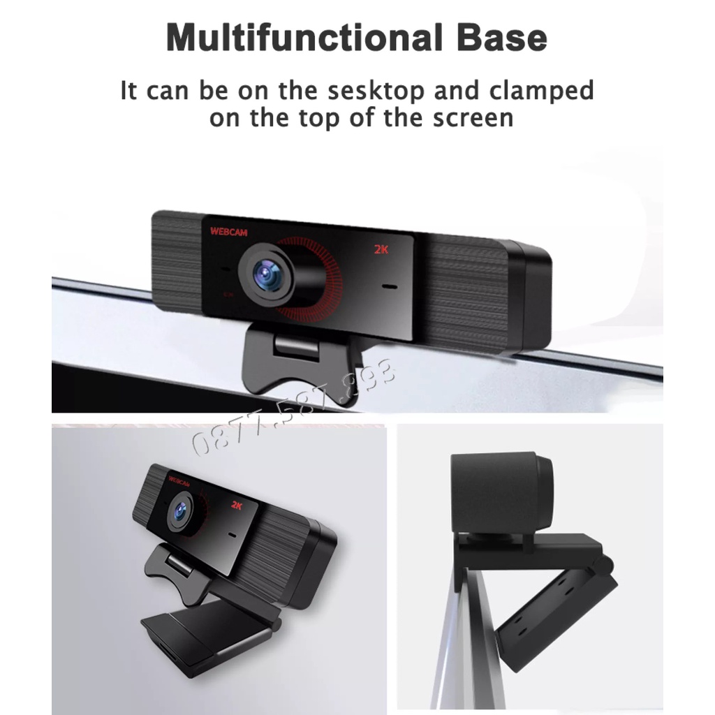 WEBCAM COVID21H1 -CHUYÊN LIVESTREAM - UHD 3840P -SIÊU NÉT- 2 MICRO- GIAO HÀNG 1H- BẢO HÀNH CTY | BigBuy360 - bigbuy360.vn