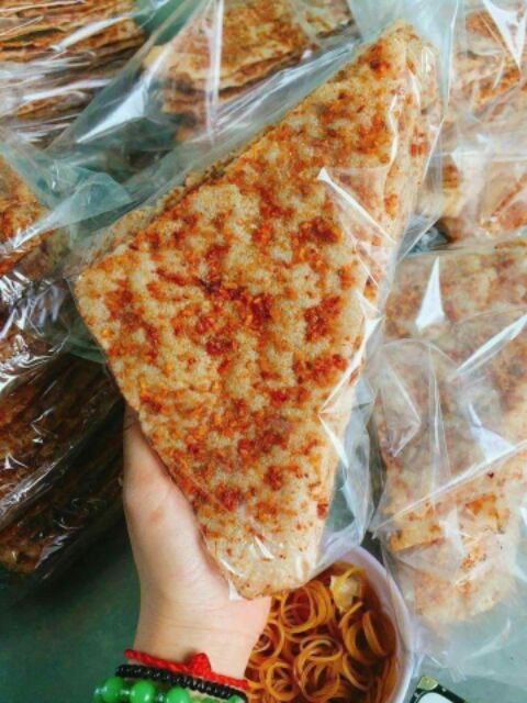 1 bịch Bánh tráng sate bò khô Đà Lạt