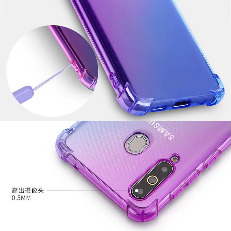 Cladding Samsung Galaxy J2Prime 2017 G530 J2 Pro 2018 J2Core Samsung Bumper J4 Core Gradient Color Soft and Shockproof