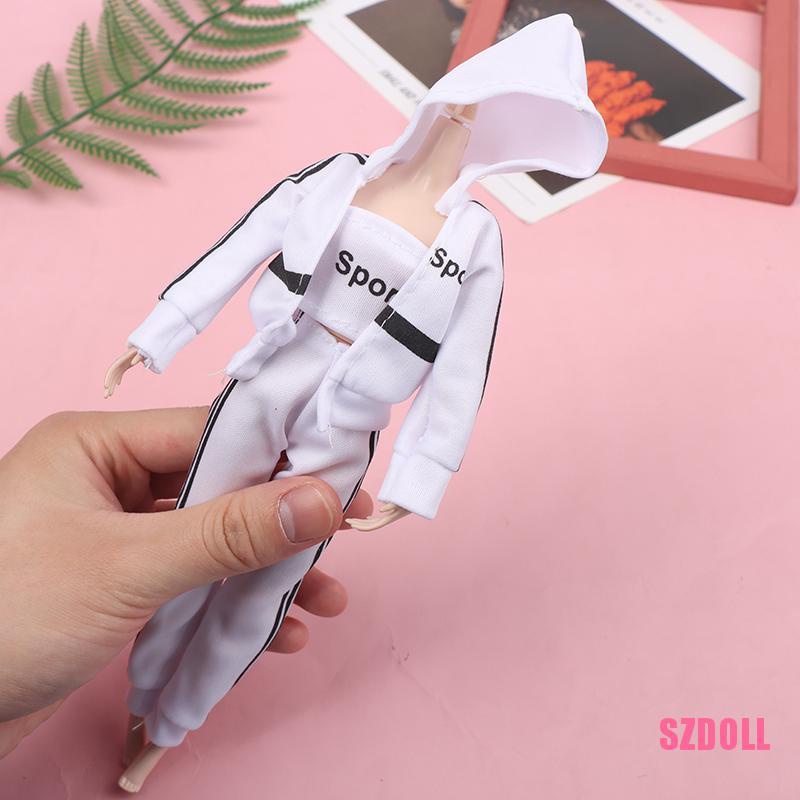 Set 3 Bộ Đồ Thể Thao Thời Trang Cho Búp Bê 1/6 30cm