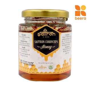 Mật Ong Saffron Cordyceps -SBEE Beera giảm nguy cơ bệnh (180ml)