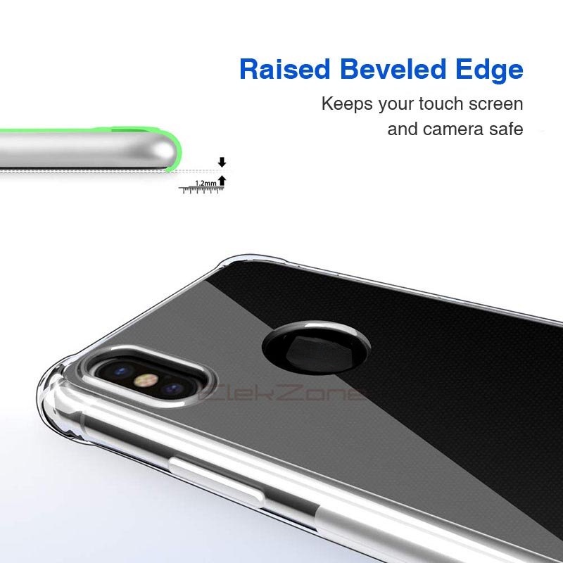 Ốp điện thoại silicon trong suốt chống sốc thích hợp cho Iphone 13 12 11 Pro X Xr Xs Max 6 6s 7 8+