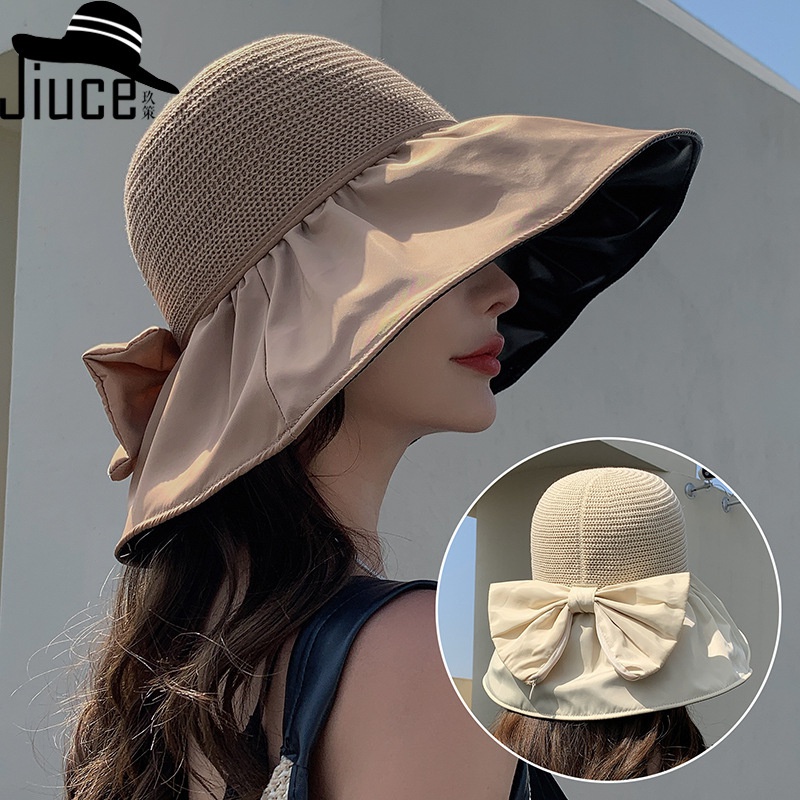 Mũ Chống Nắng Vành Lớn Chất Liệu Vinyl Thời Trang Đi Biển Mùa Hè Cho Nữ