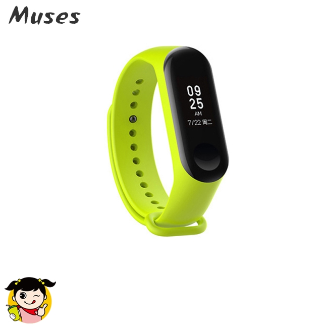 Dây đeo silicon thay thế cho vòng tay thông minh Xiaomi Mi 3