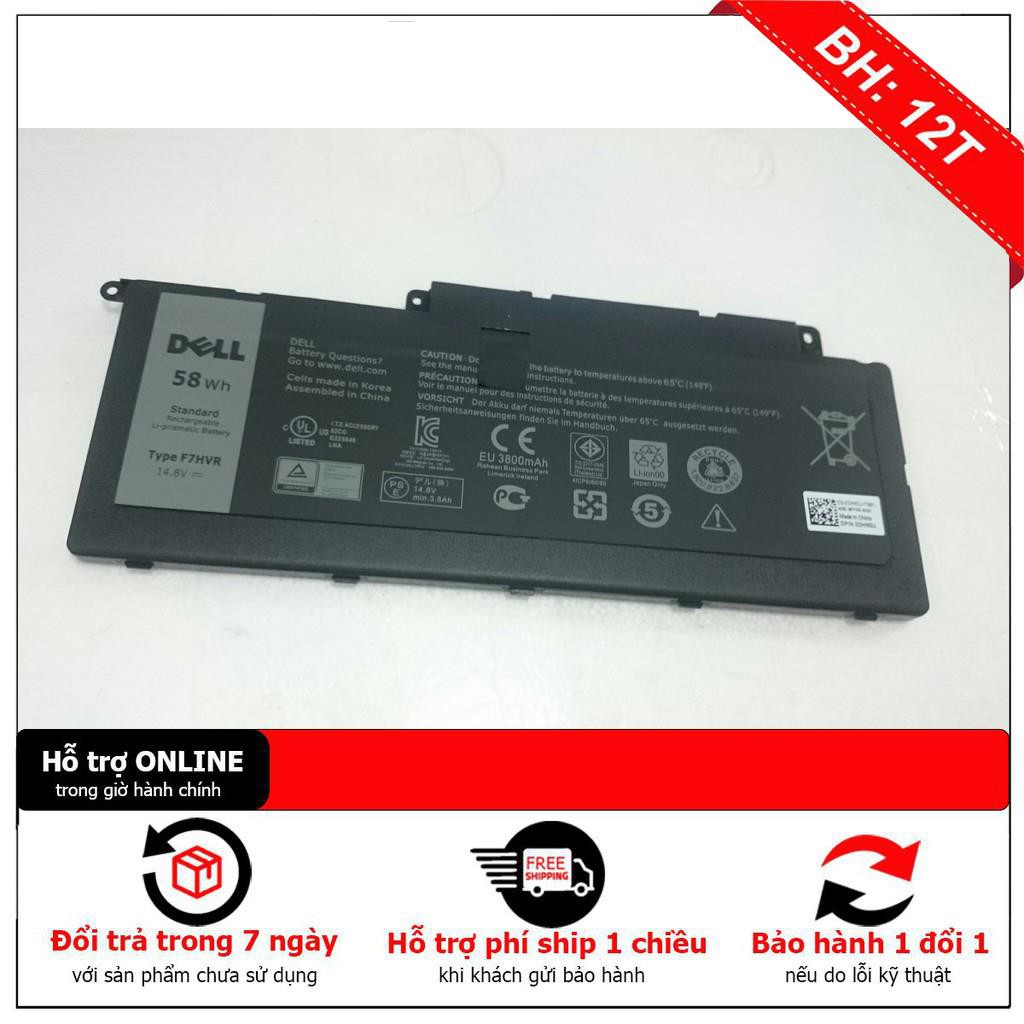 [BH12TH] PIN ZIN LAPTOP DELL Inspiron 15 5000 5565 5558 7537 7548 7547 N7547 N7547 F7HVR ZIN