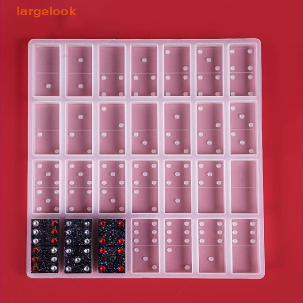 Khuôn Silicone Tạo Hình Quân Bài Domino DIY