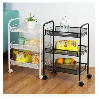 Xe đẩy Spa 3 tầng khay mắt lưới