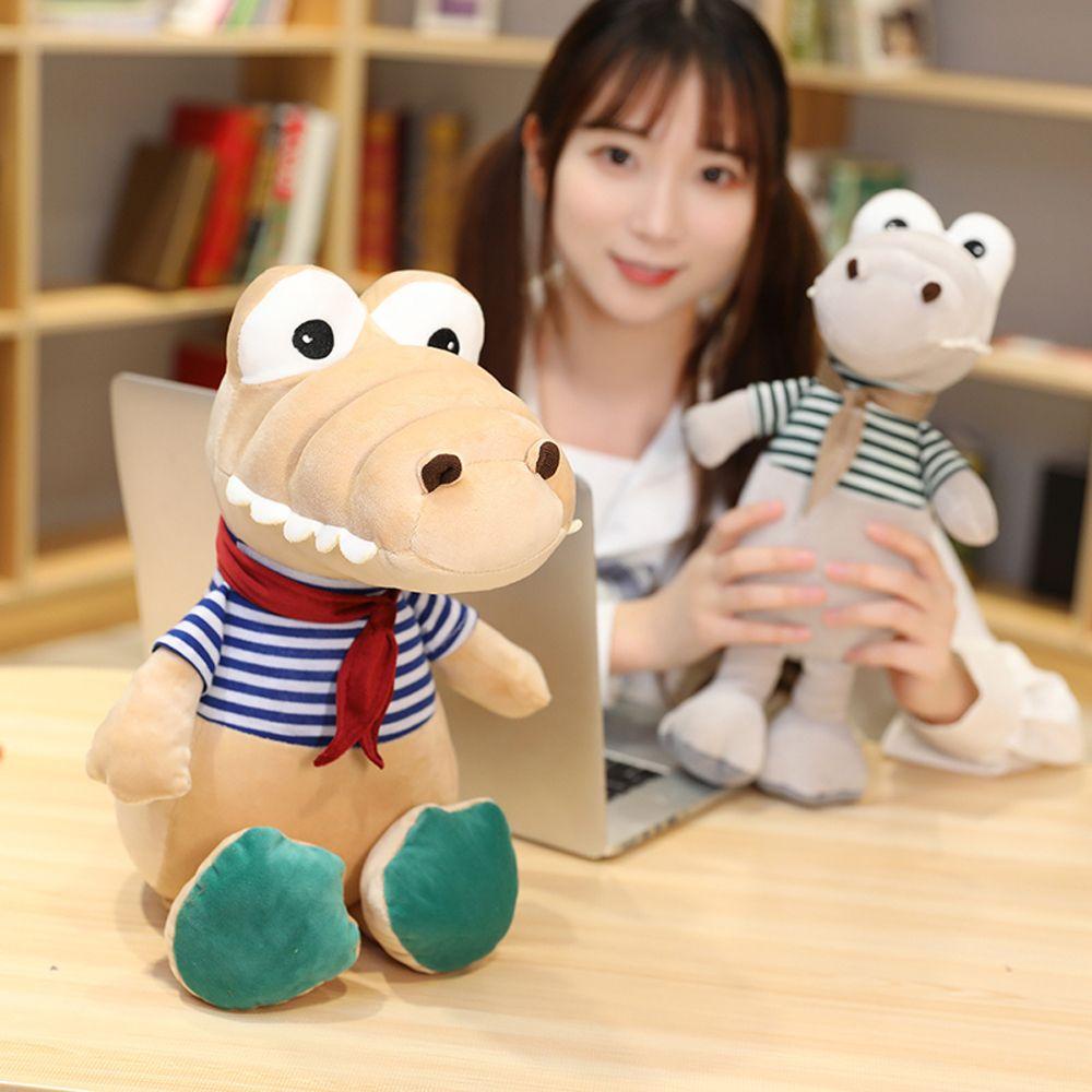 REBUY1 Cá Sấu Nhồi Bông Mềm Mại Xinh Xắn