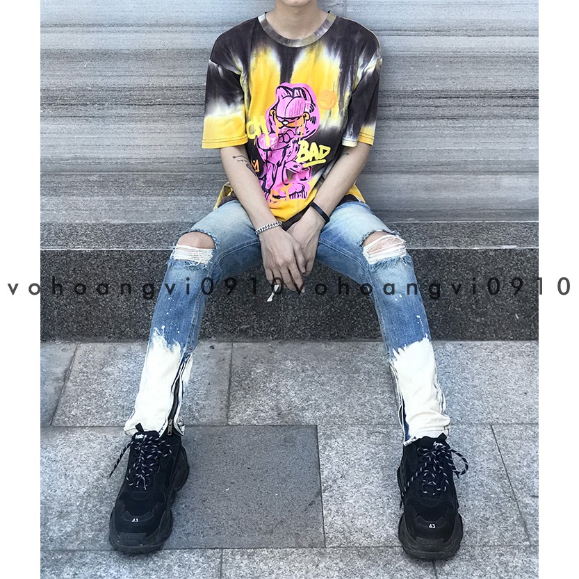 [CAM KẾT ĐỔI TRẢ]QUẦN JEAN NAM VẨY SƠN ZIPPER PACSUN[HÌNH THẬT] | BigBuy360 - bigbuy360.vn