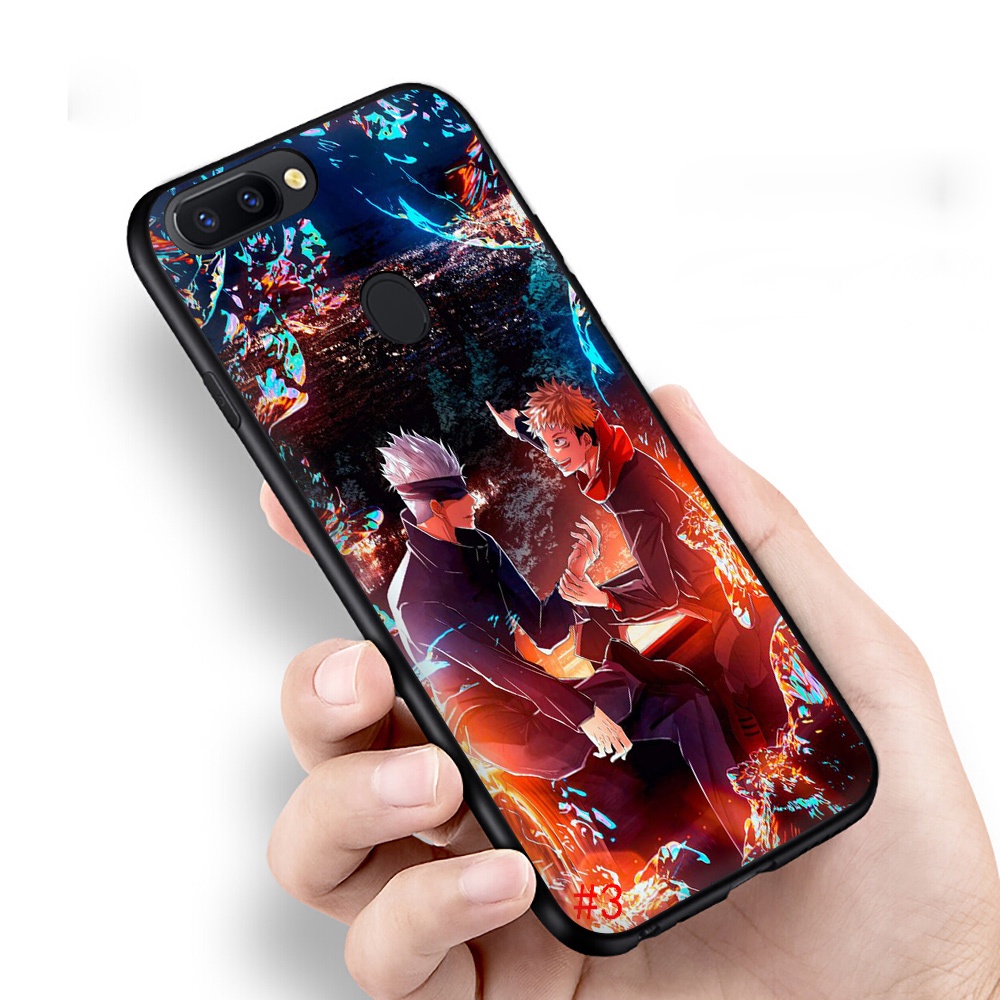 Ốp Điện Thoại Mềm Hình Anime Jujutsu Kaisen Lu6 Cho Realme 2 A5 3 5 5i 5s 6 6i 7 4g 7i 8 V15 Gt 5g
