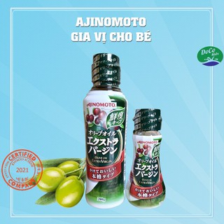 Dầu olive extra virgin ajinomoto nhật bản, dầu oliu nhật bản chai 70g, 200g.
