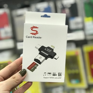ĐẦU ĐỌC THẺ SD/TF 3 CONG DANH CHO IPHONE/IPAD/ANDROID OS/ TYPE C