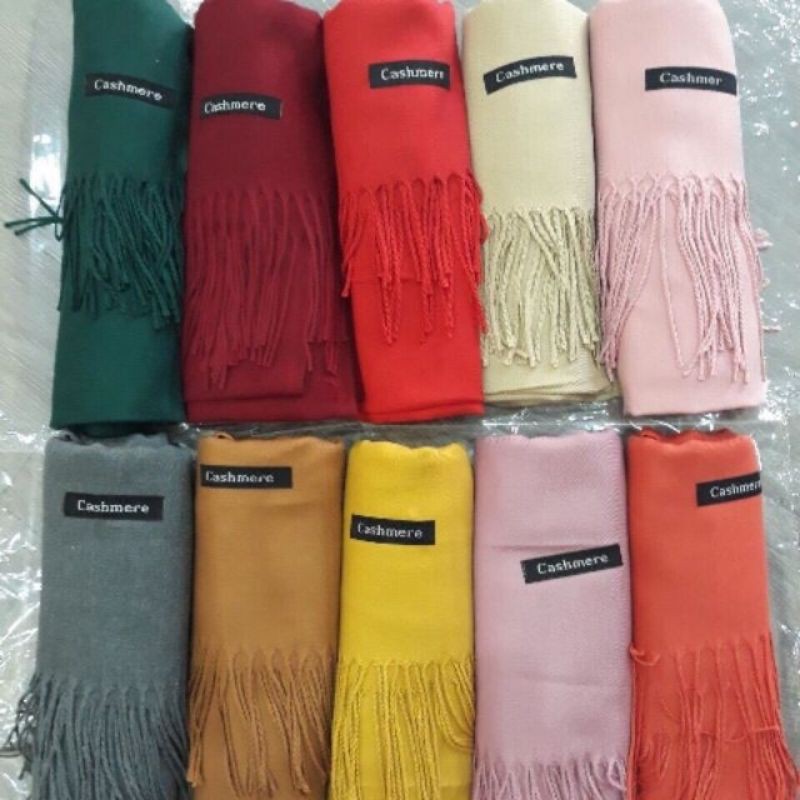 Khăn Choàng Cổ Cashmere Loại Dầy