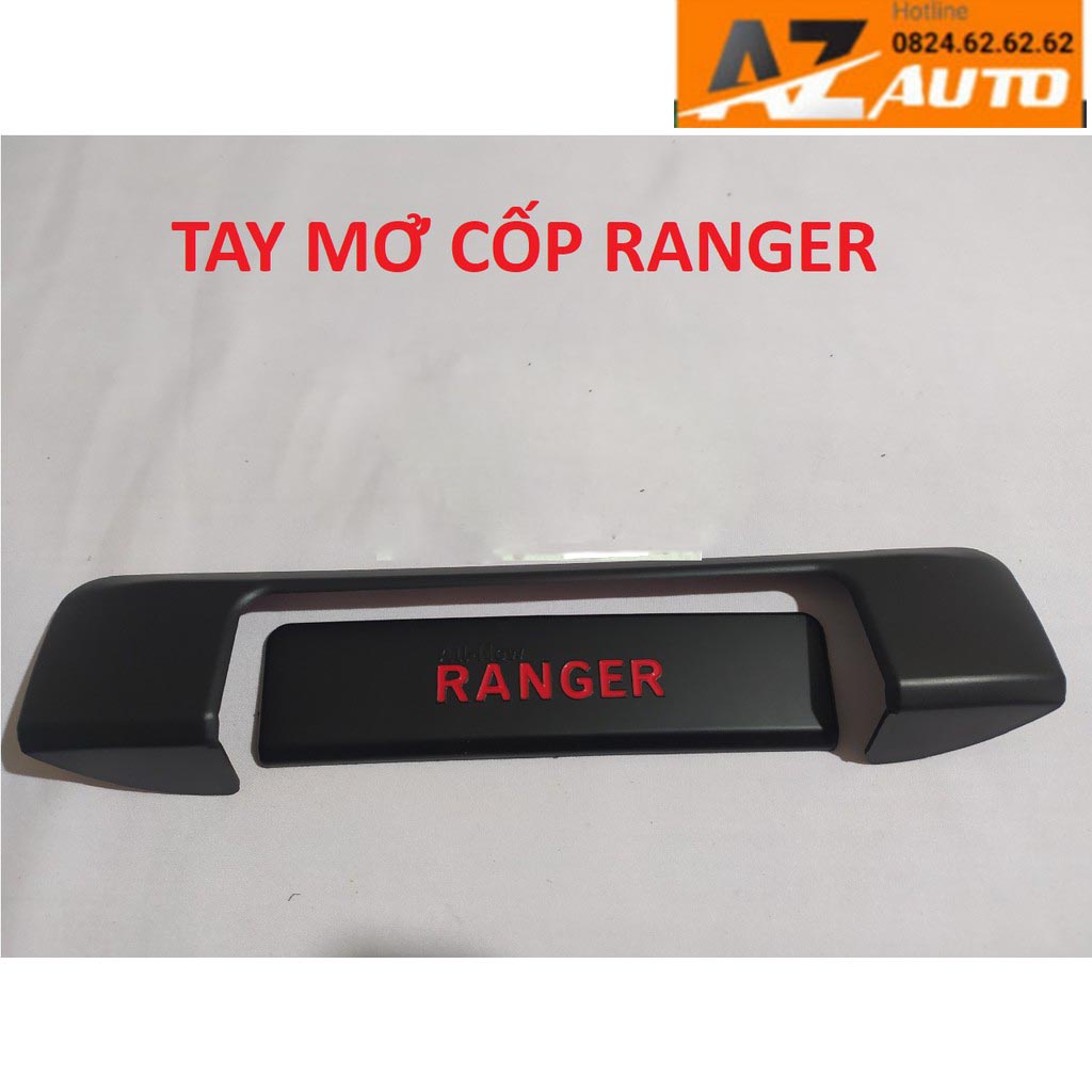 Ốp hõm cốp đen xe ford ranger 2013-2021 - hàng cao cấp