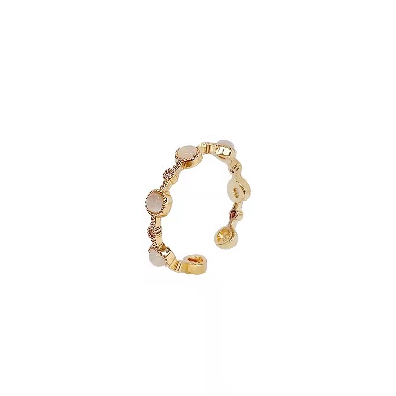 Nhẫn Đính Đá zircon Thời Trang Hàn Quốc