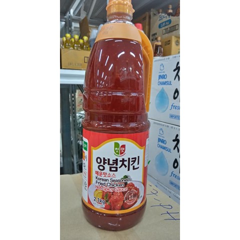 Sốt gà chiên rán hàn quốc 2,1kg - 양념치킨소스