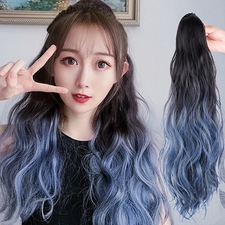 Tóc giả đuôi ngoạm omber