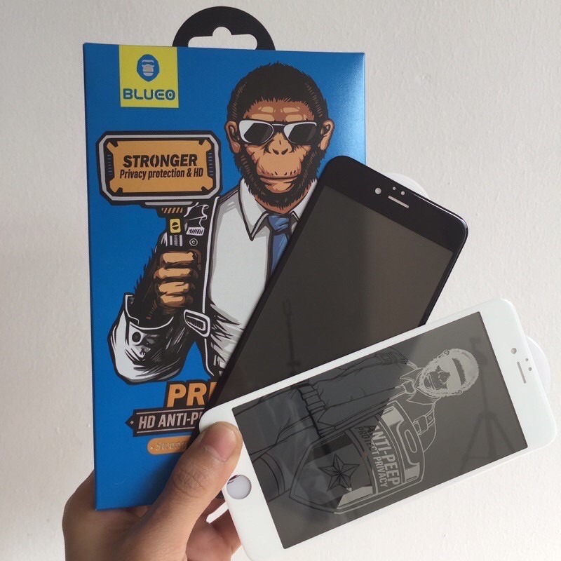 [ Đã có iP13 ] Kính cường lực chống nhìn trộm chính hãng Blueo cho iphone 7plus đến 13 pro max