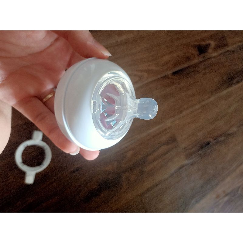 Nắp bật tập uống nước kèm ống hút/tay cầm bình sữa Avent Philip tiện lợi cho bé