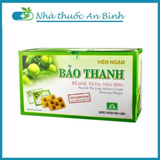 Viên ngậm Bảo Thanh 100 viên