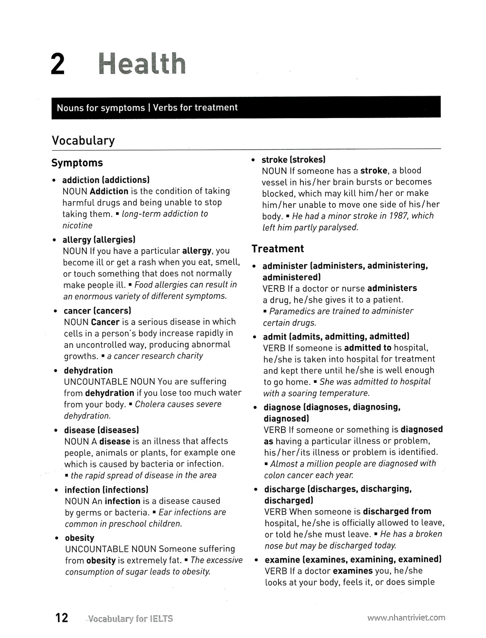 Sách Collins Vocabulary For Ielts