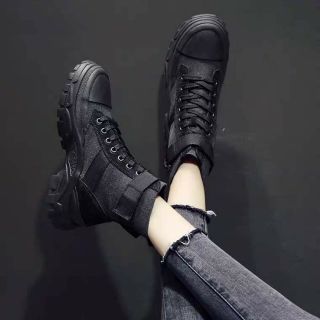 (Order_ảnh thật) GIÀY COMBAT BOOT VẢI DÙ CHỐNG NƯỚC