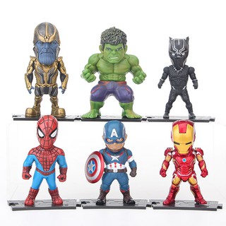 Bộ 06 Mô Hình Siêu Anh Hùng Mavel Avengers ( Mẫu 06)