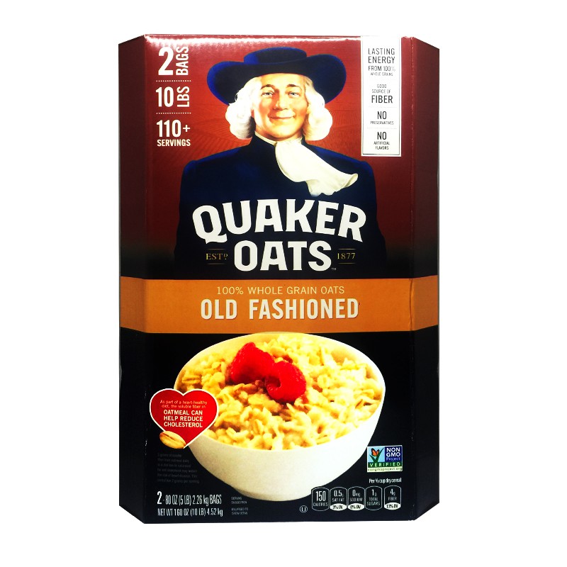 MẪU MỚI BỘT YẾN MẠCH QUAKER MỸ HỘP 4,5KG THÙNG CAM DATE 02 2022 | BigBuy360 - bigbuy360.vn