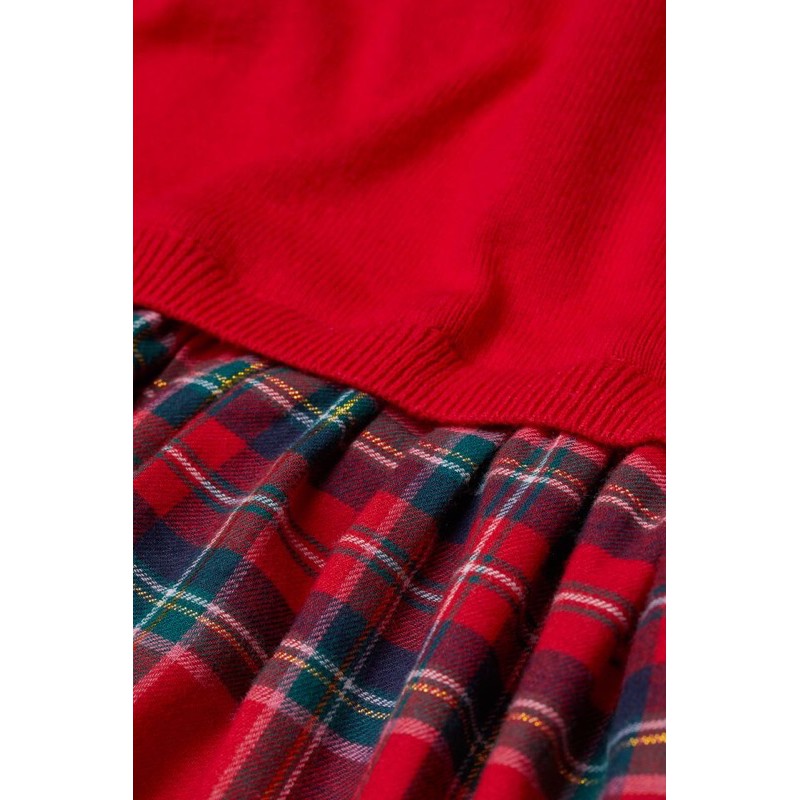 Váy len đỏ mẫu mới năm nay màu yêu đẹp săn sale US sz 4-6y