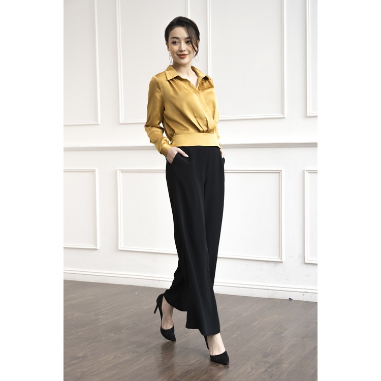 Quần Suông Dài, Ống Rộng Nữ Kiểu Dáng Công Sở Clara Mare - TRS3002 | BigBuy360 - bigbuy360.vn