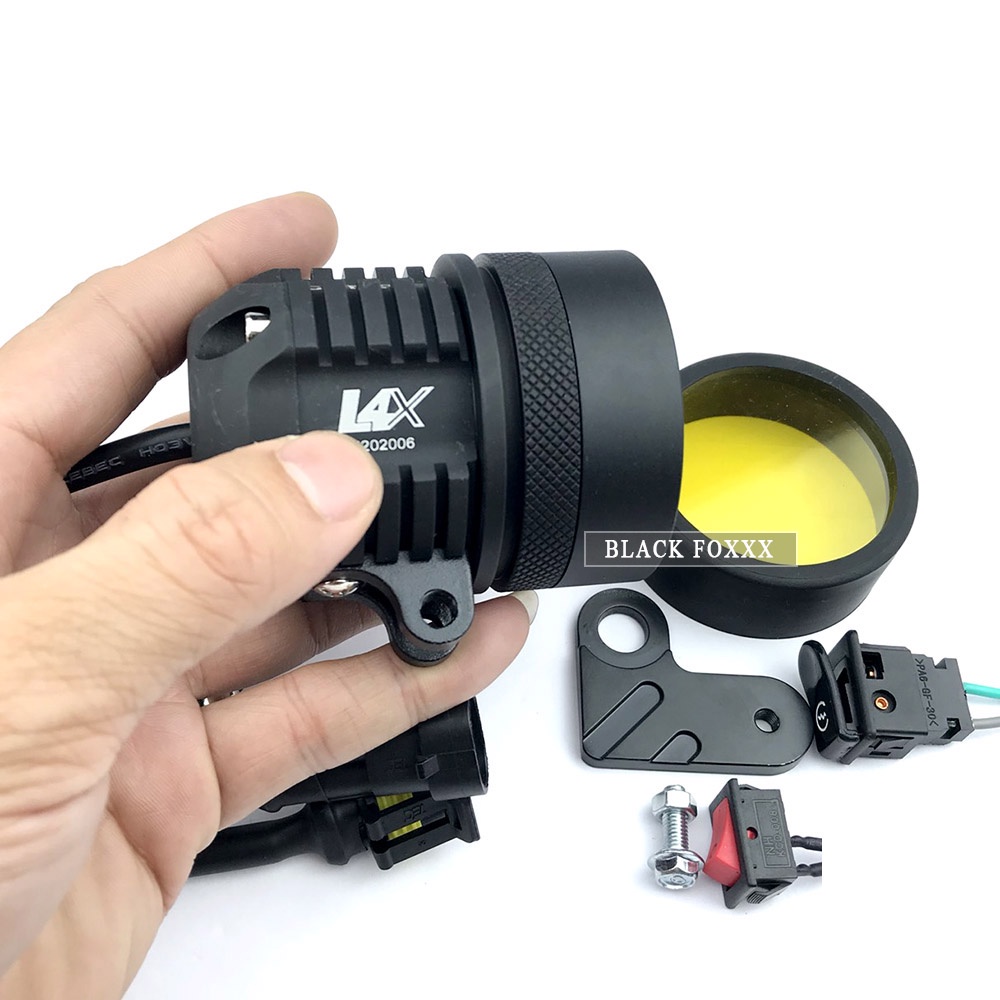 Đèn Trợ Sáng L4X Gắn Xe Máy 12V