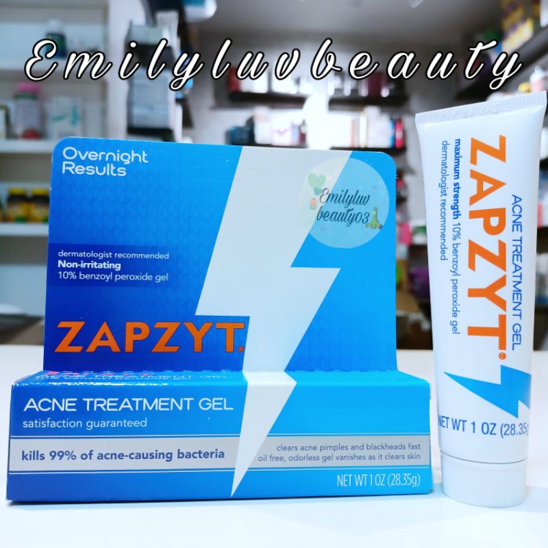 Gel giảm mụn Zapzyt Acne Treatment Gel Clears Acne