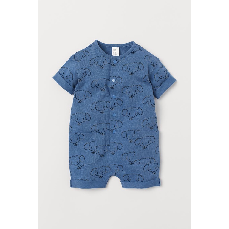 Bộ liền romper suit HM H&amp;M sz 12-18m_hàng chính hãng authentic