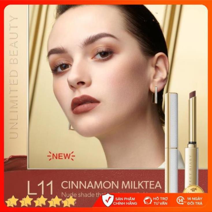 💥Hàng chính hãng💥Son Lì Perfect Diary Tông Nhung Lì Đậm Bộ Sưu Tập Mùa Đông Với Thỏi Nhỏ 13 Màu Tùy Chọn 8g | BigBuy360 - bigbuy360.vn