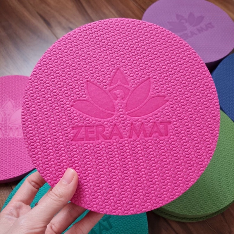 Miếng Đệm Lót Đầu Gối, cùi Chỏ, Cổ Tay cao cấp giúp Giảm Đau Khi Tập Yoga, GYM Dày 16mm Zera Mat /Yoga Pad - QUYENSPORTS