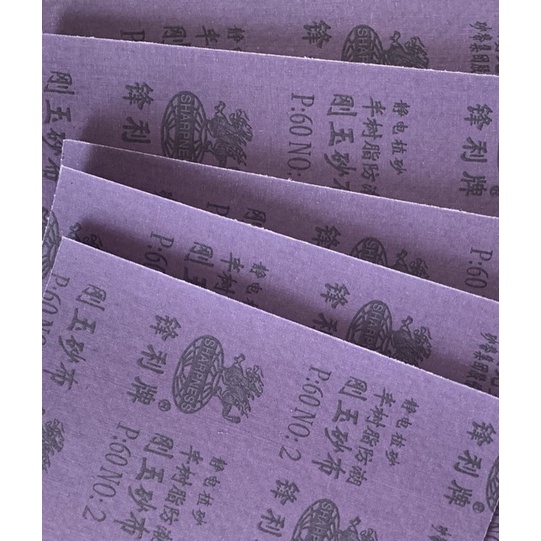 Nhám vải tờ số 1-P100, số 2-P60, số 3-P36
