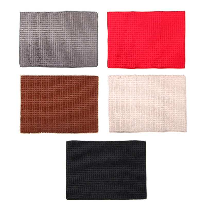 Đệm Microfiber Úp Chén Đĩa Ráo Nước Tiện Dụng Cho Nhà Bếp