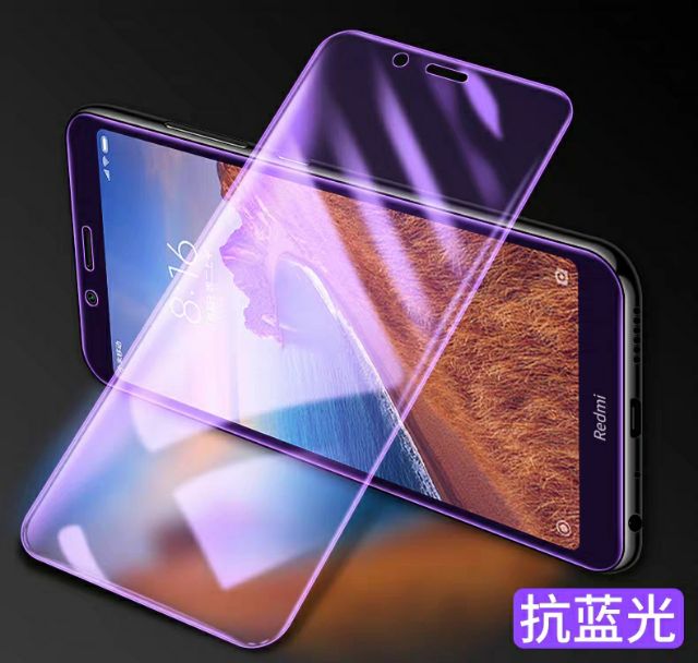 Kính cường lực Redmi 7A / Redmi 8A FREESHIP Từ 50k tím chống tia UV hại mắt